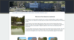 Desktop Screenshot of fourseasonsatlakewood.net