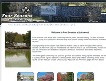 Tablet Screenshot of fourseasonsatlakewood.net